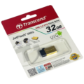 Transcend JetFlash 380 32GB USB OTG Flash Drive TS32GJF380G